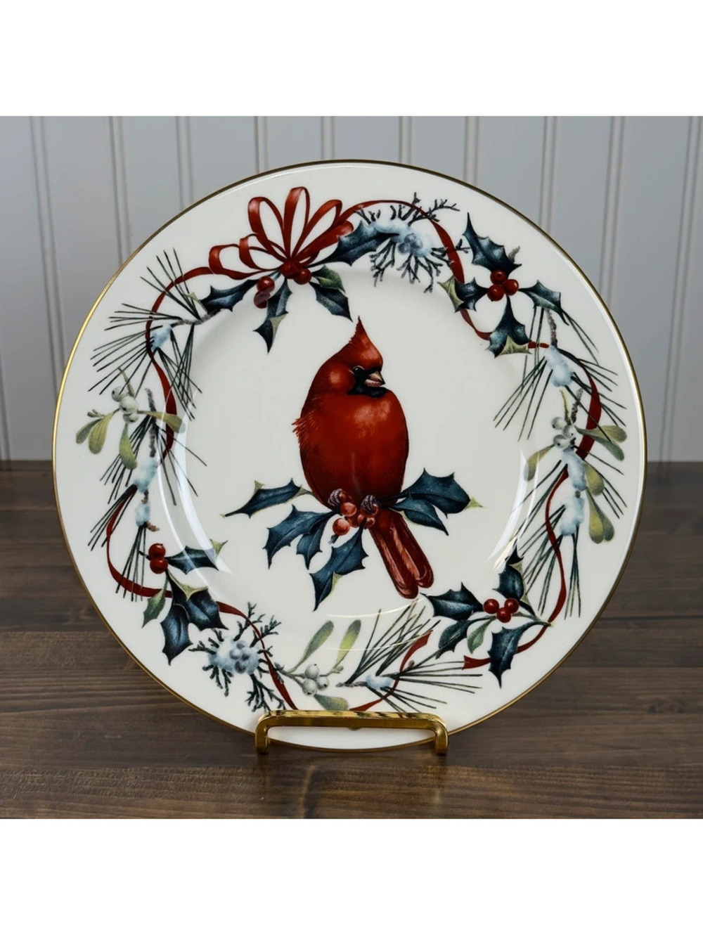Lenox Winter Greetings Christmas Cardinal